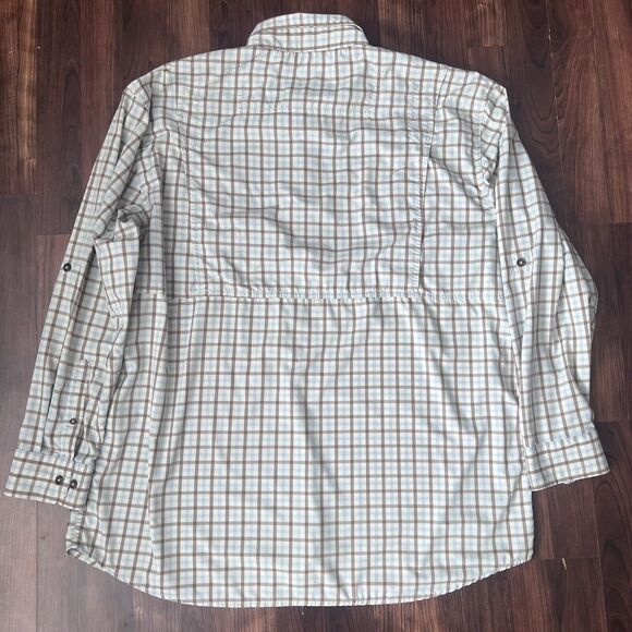 Onward Reserve Shooting Shirt XXL Glasgow Performance Twill  Shoulder Pad Plaid - Picture 6 of 11